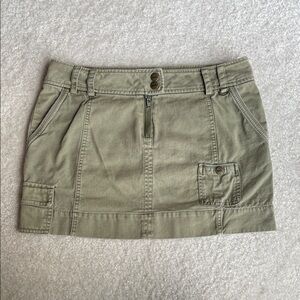 Quiksilver Olive Mini Skirt